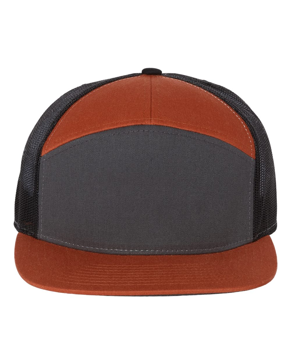 Richardson 168 - Charcoal/Burnt Orange/Black