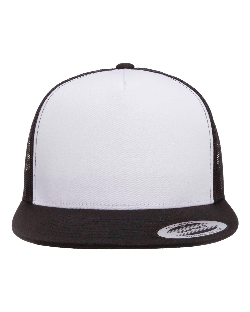 Yupoong 6006 - Black/White/Black