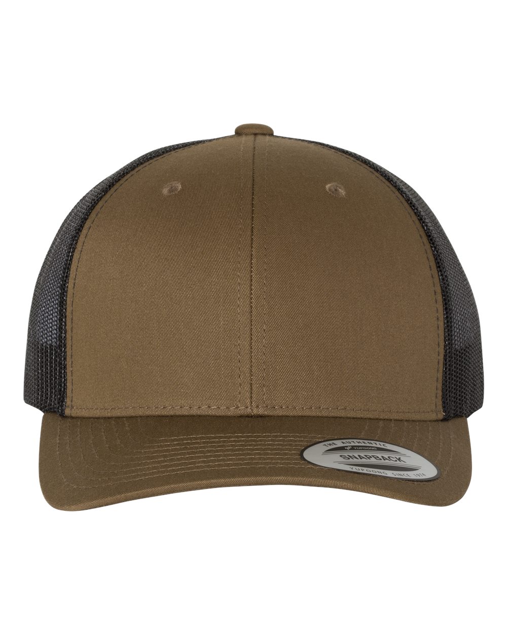 Yupoong 6606 - Coyote Brown/Black